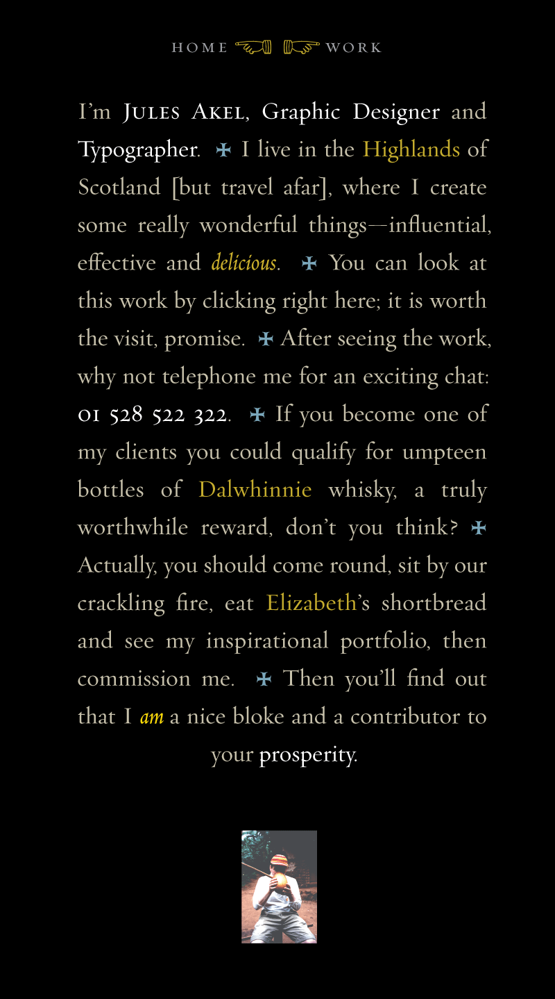 nice bloke, graphic design scotland