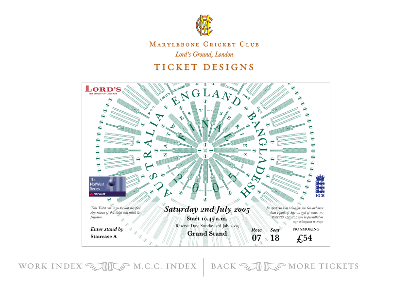 Ticket Design in Scotland