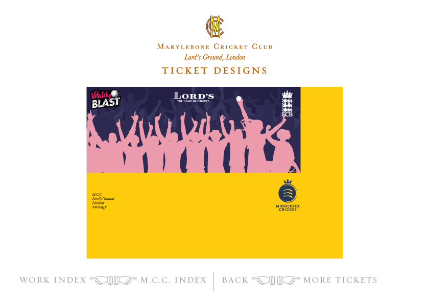 scottish ticket designer 2018 t20 vitality blast lords tickets ticket designer