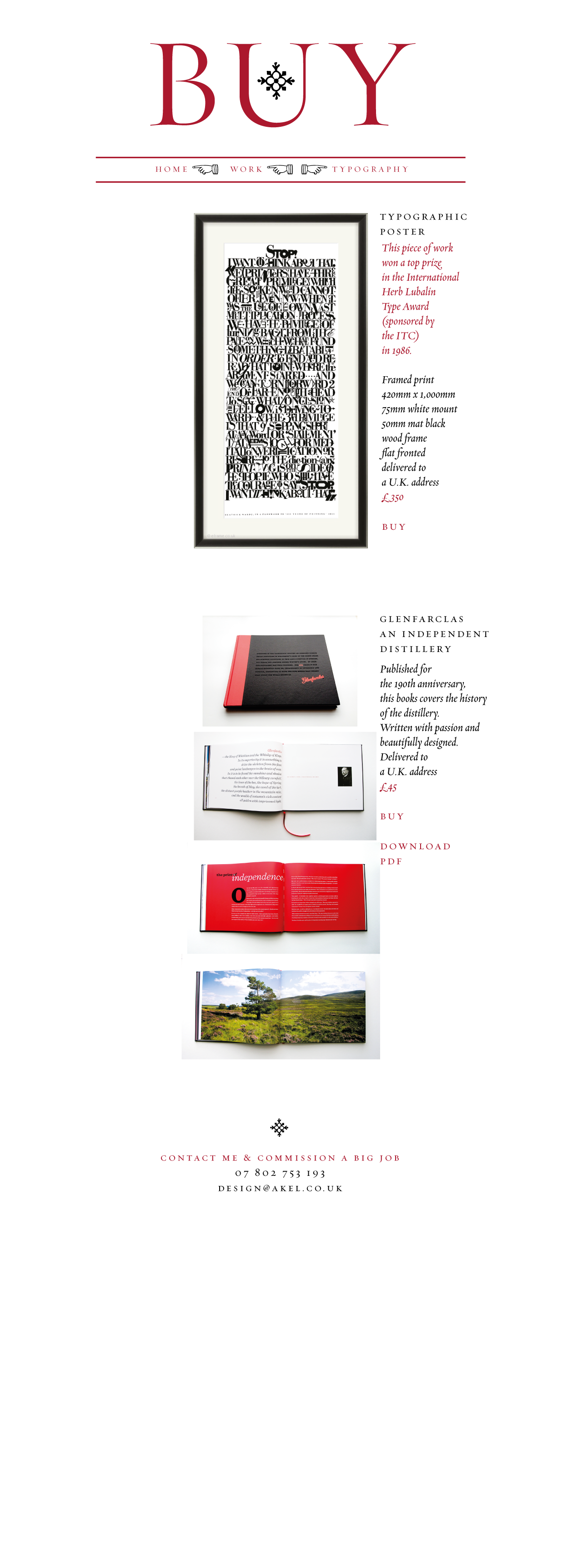 Typography, Typographic Gifts
