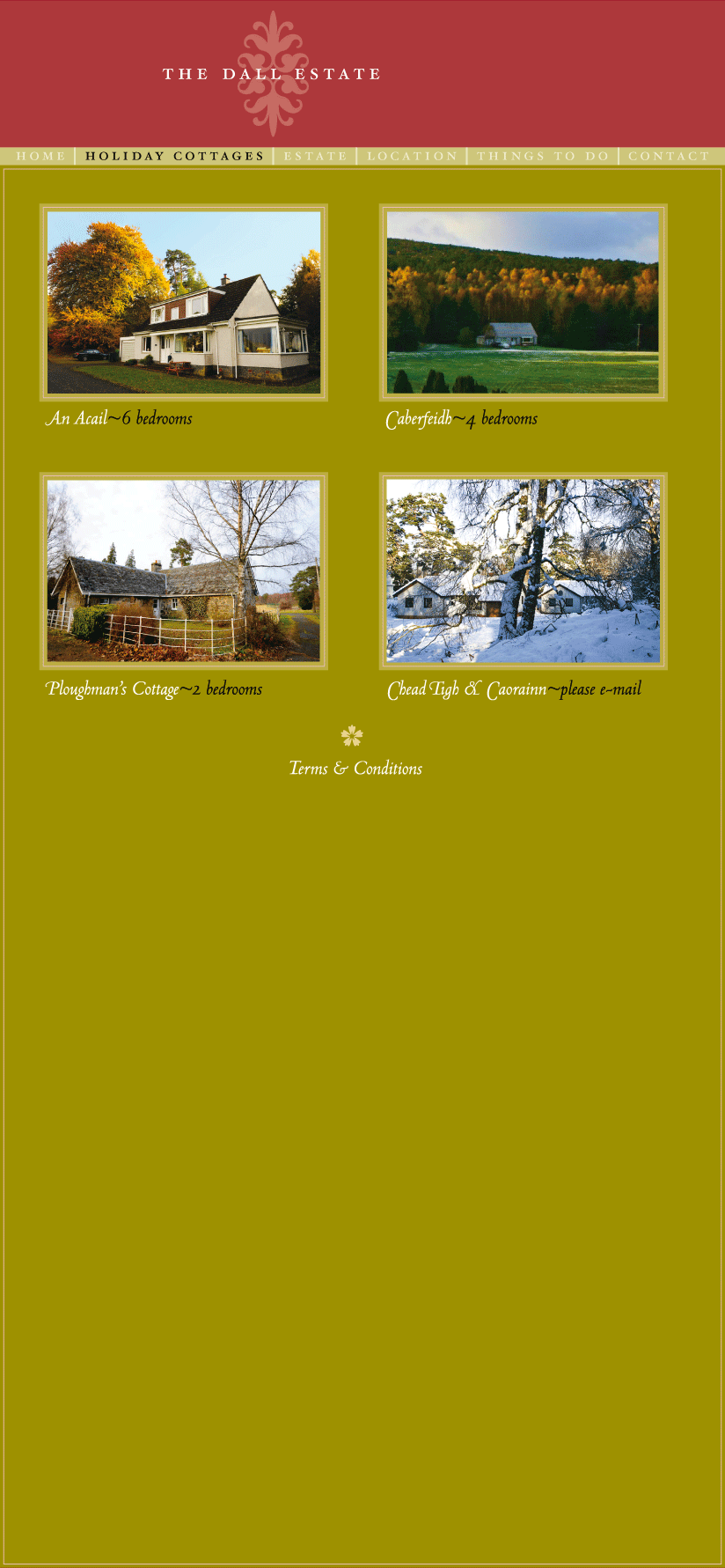 Perthshire Holiday Cottage