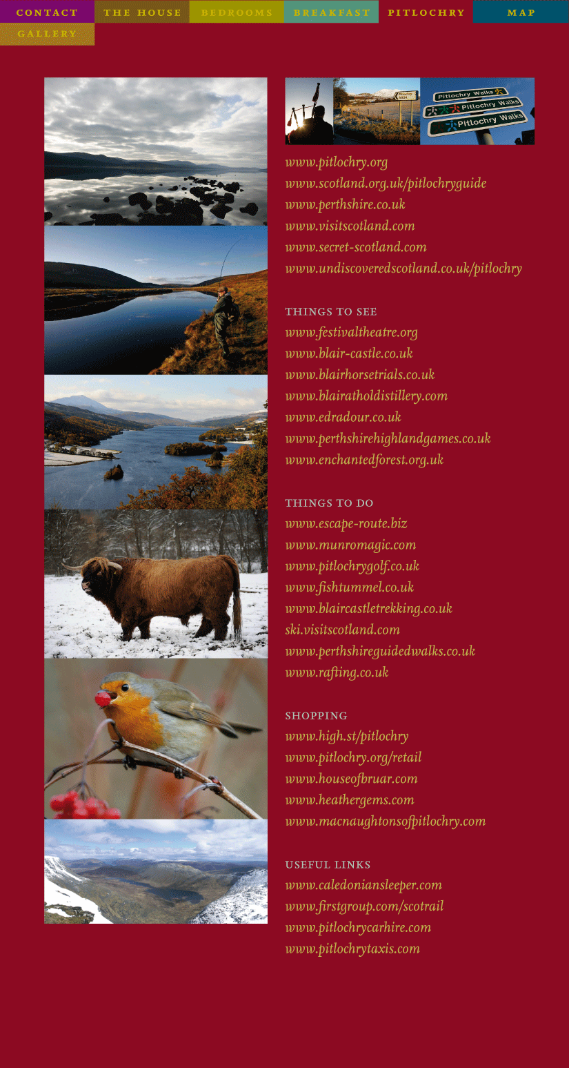 B&B Pitlochry, Pitlochry Bed and Breakfast