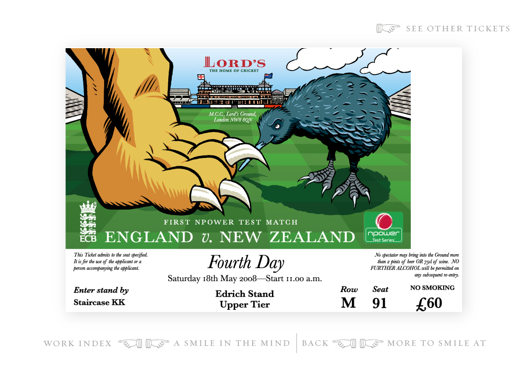 a smile in the mind graphic design in Scotland, witty graphic design