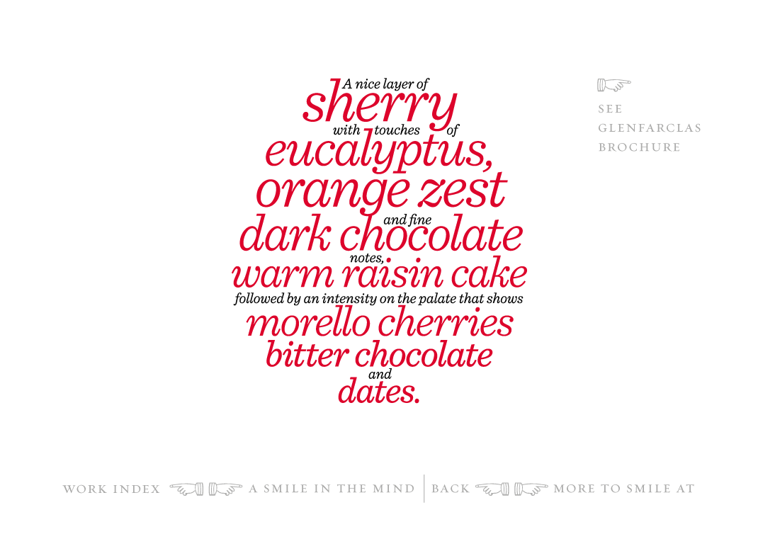 a smile in the mind, witty Scottish graphic design in Scotland, the best of Scottish typography