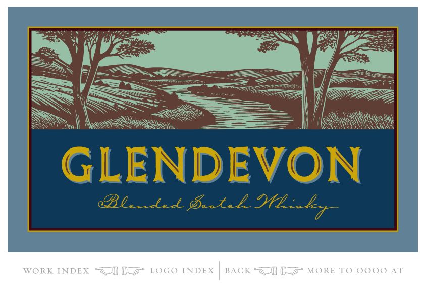scottish logo designer, logo design scotland Scottish hospitality brand designer