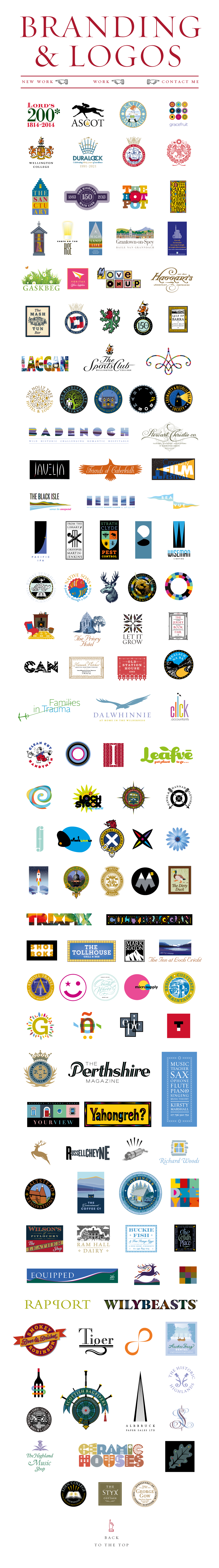 Scottish brand design, Scottish logo designer