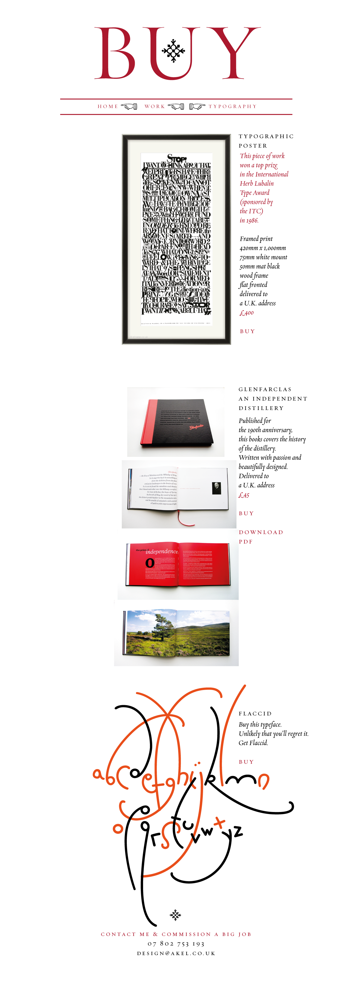 Typography, Typographic Gifts