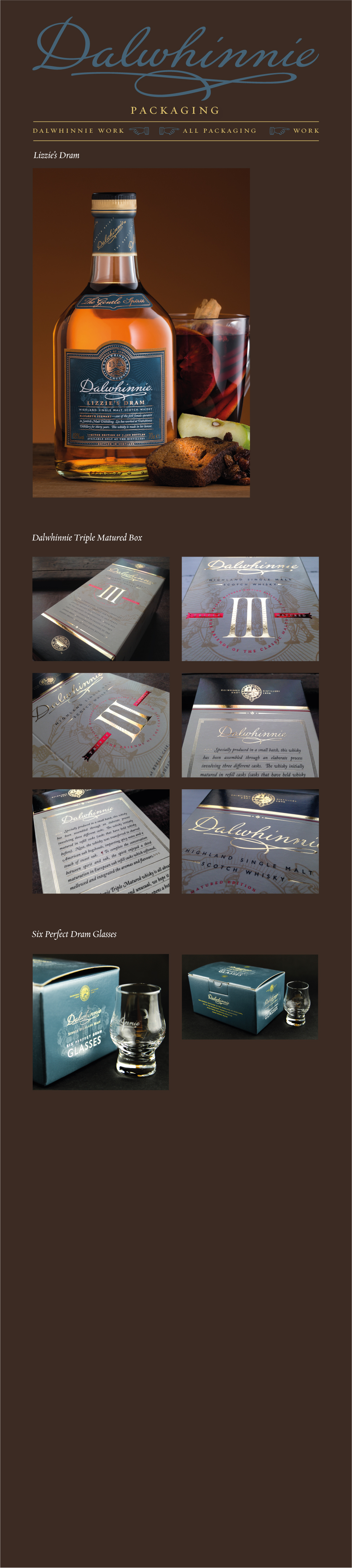 Scottish packaging designer whisky design
