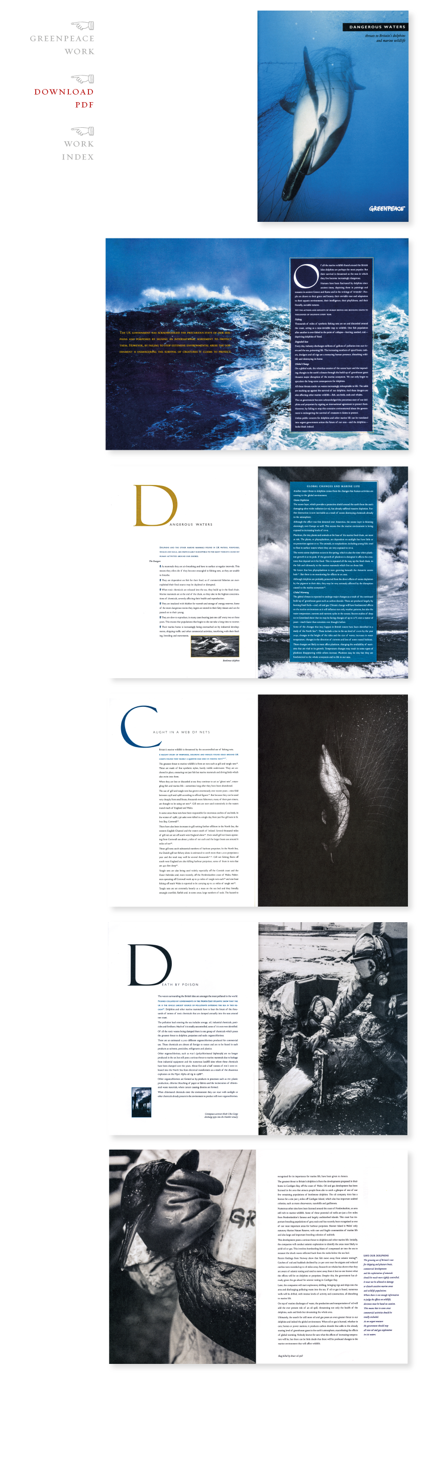 Scottish brand design, Scottish book design, Greenpeace