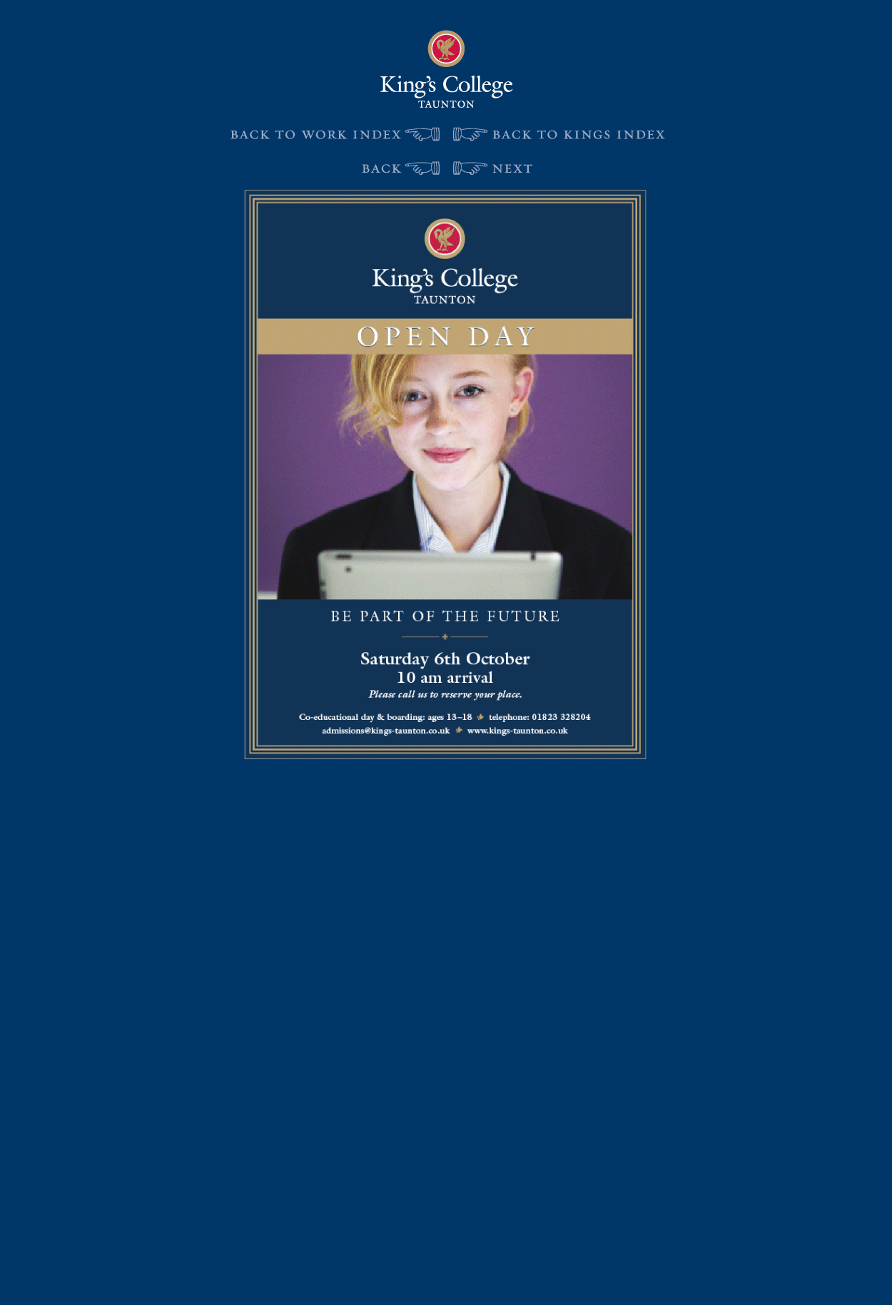 school advertising