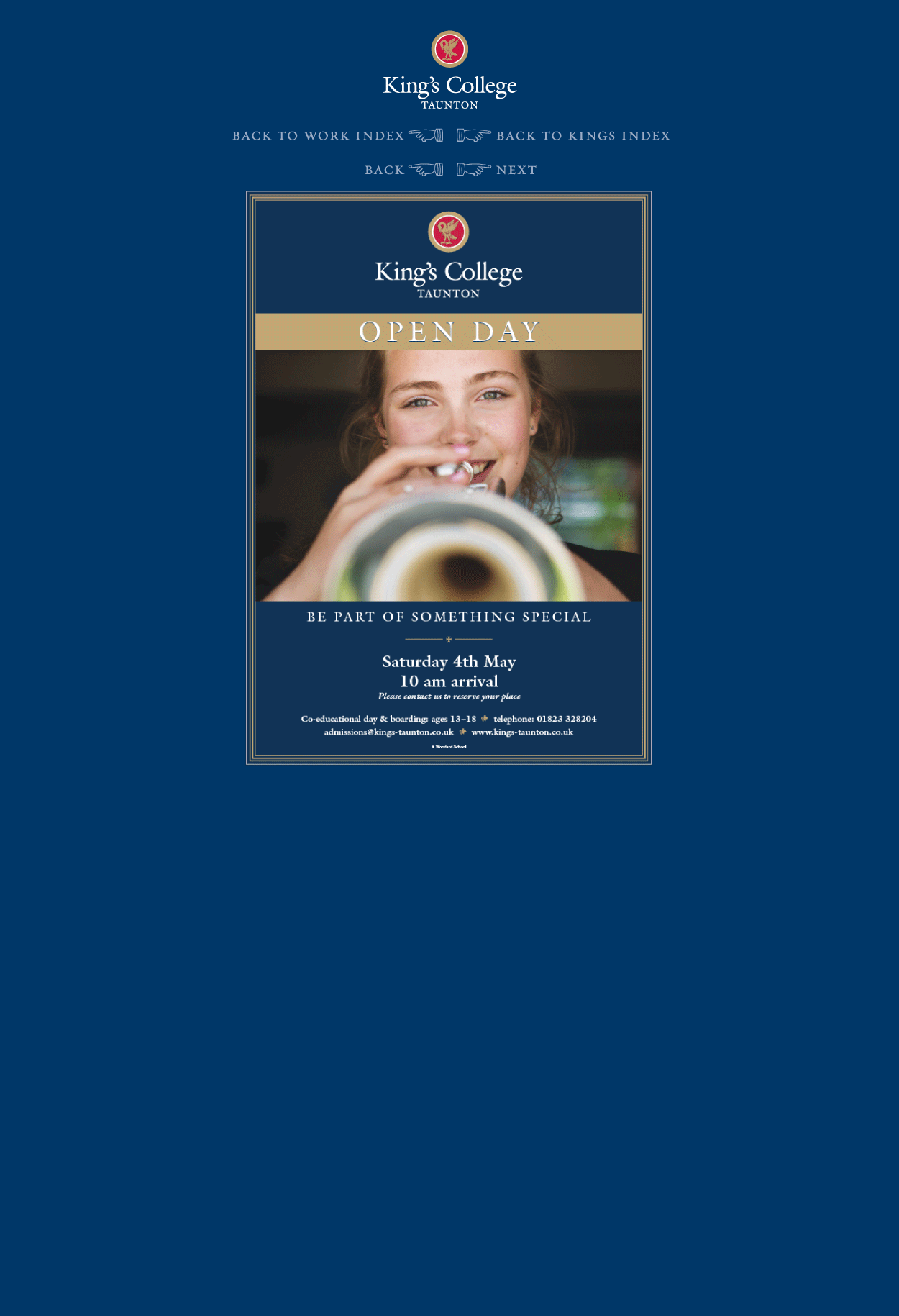school advertising