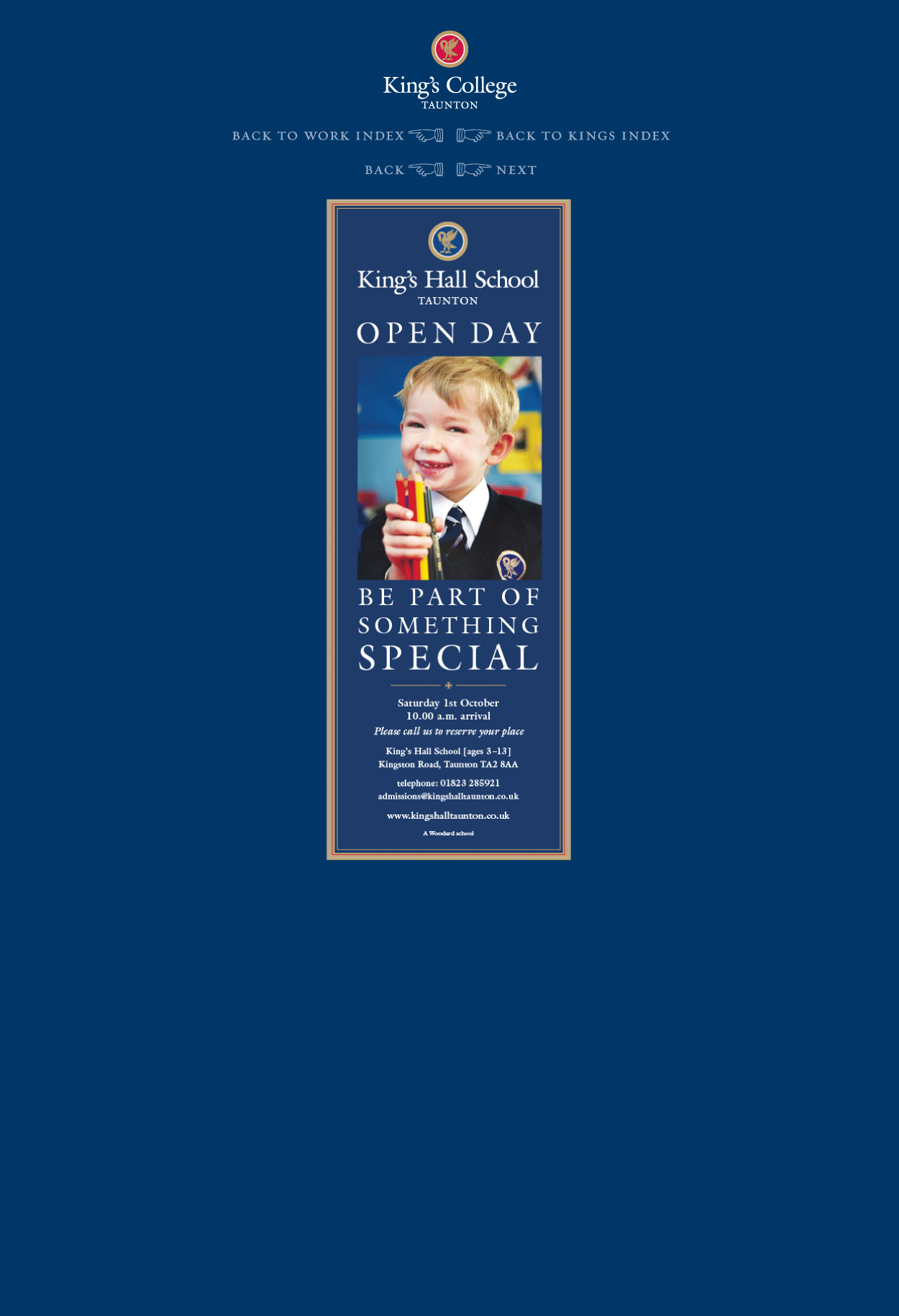 school advertising