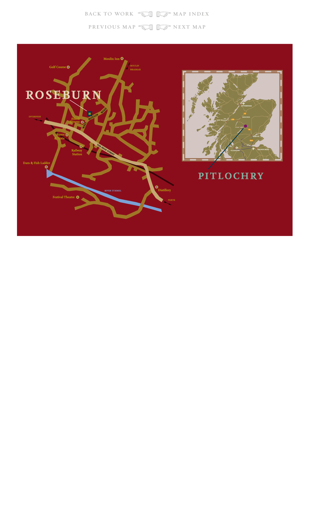 beautiful map design