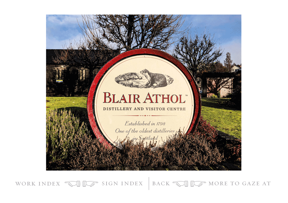 the best visitor centre signs in Scotland, Scottish sign designer